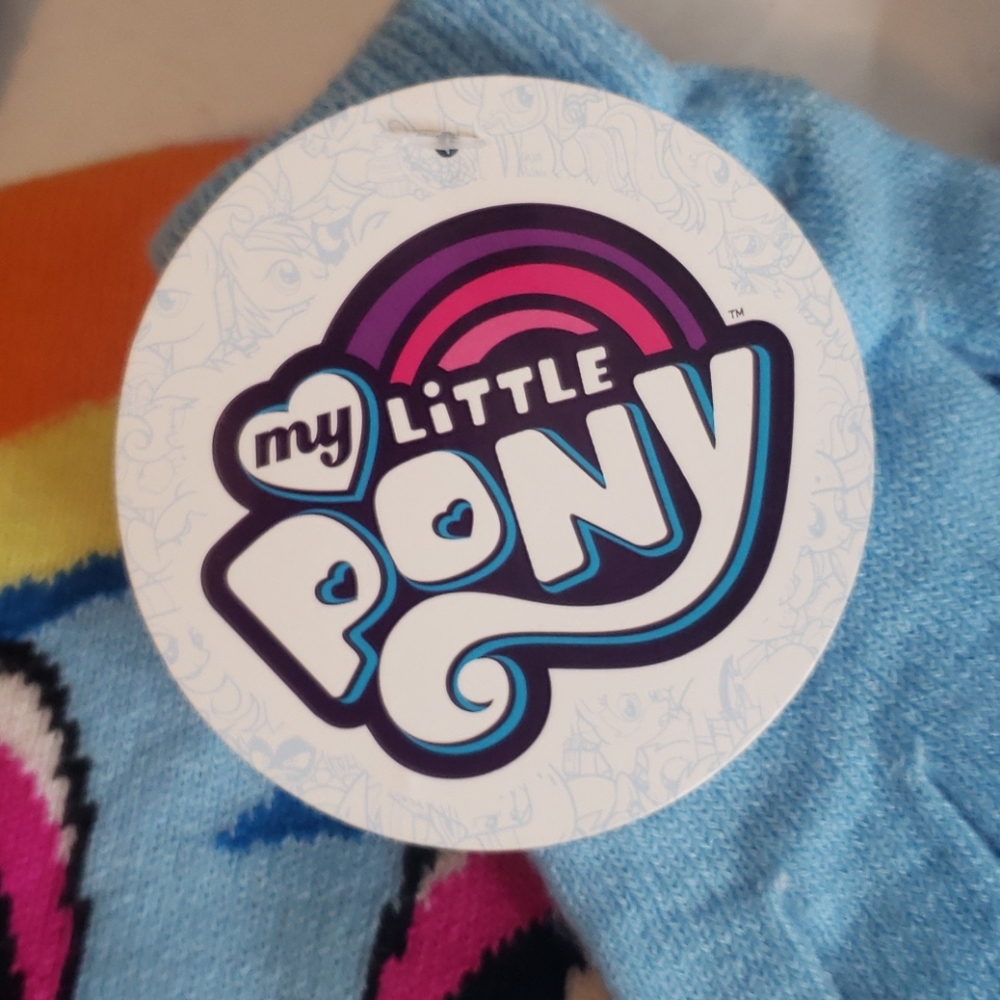 My Little Pony Hat & Gloves NWT - Picture 2 of 4